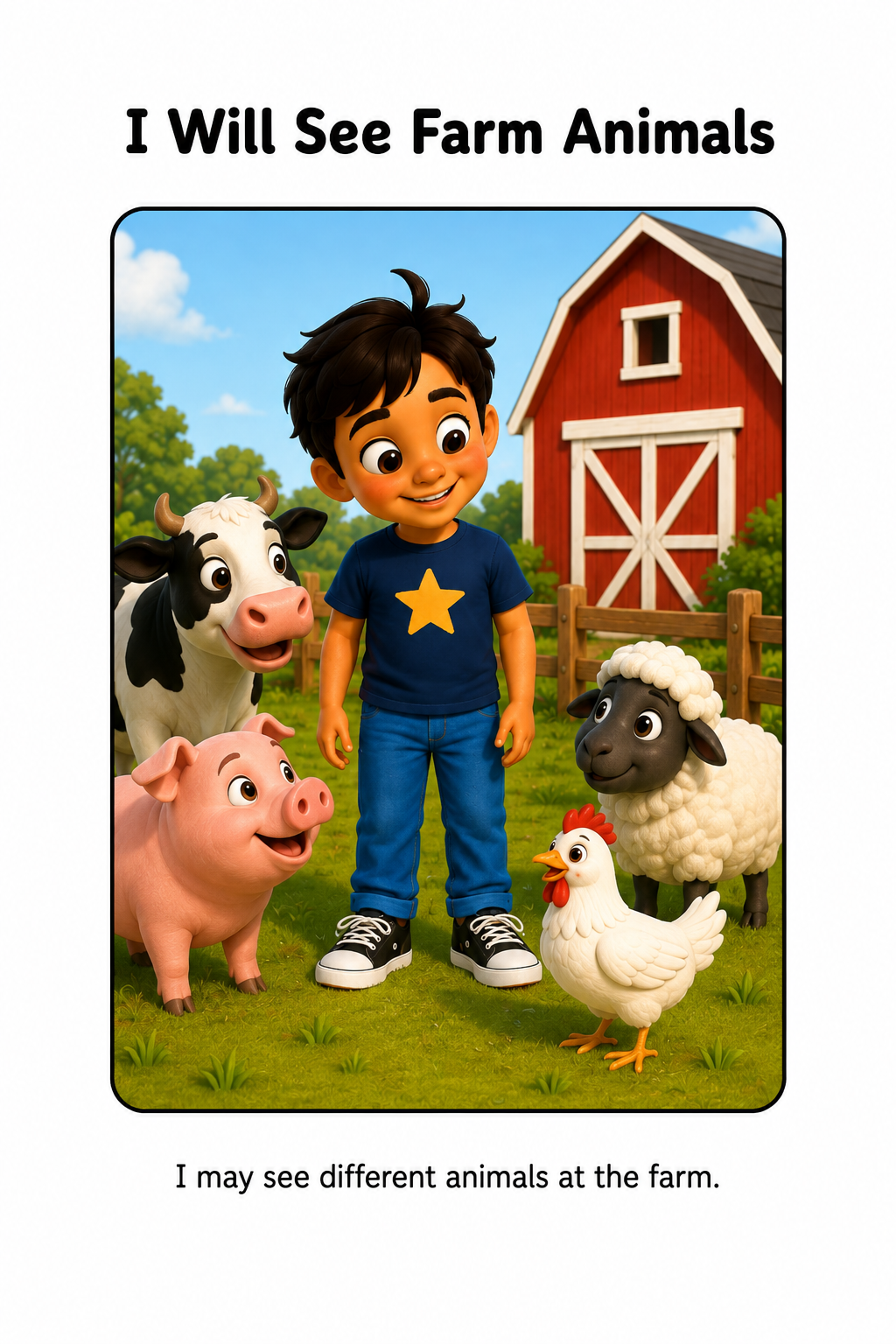 Visiting a Farm Social Story for Autism | Speech Fuel