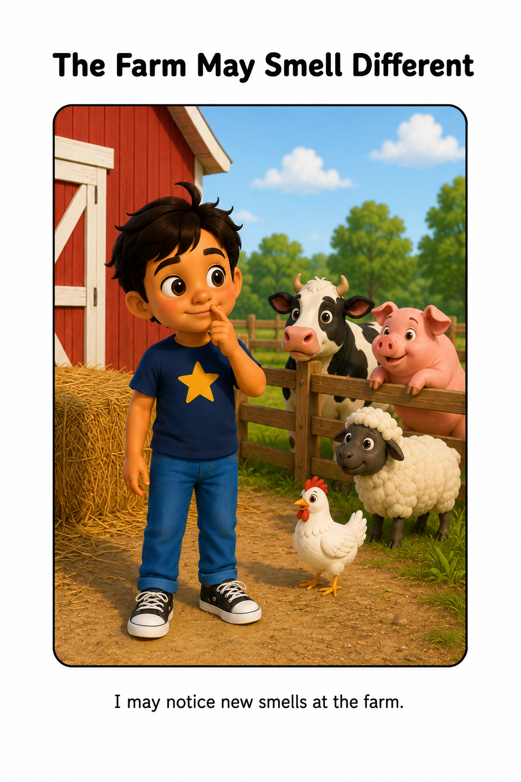 Visiting a Farm Social Story for Autism | Speech Fuel