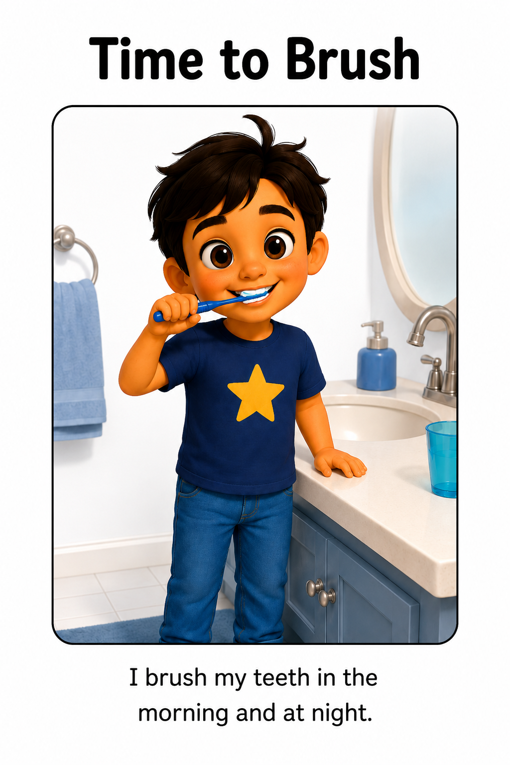 Brushing My Teeth Social Story for Autism | Speech Fuel