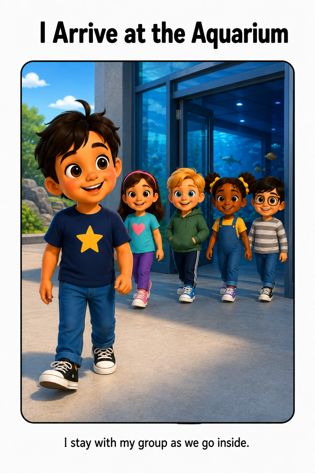 Going to the Aquarium Social Story for Autism | Speech Fuel