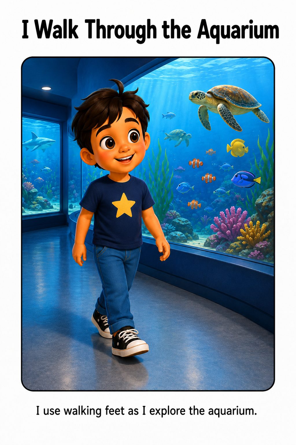 Going to the Aquarium Social Story for Autism | Speech Fuel