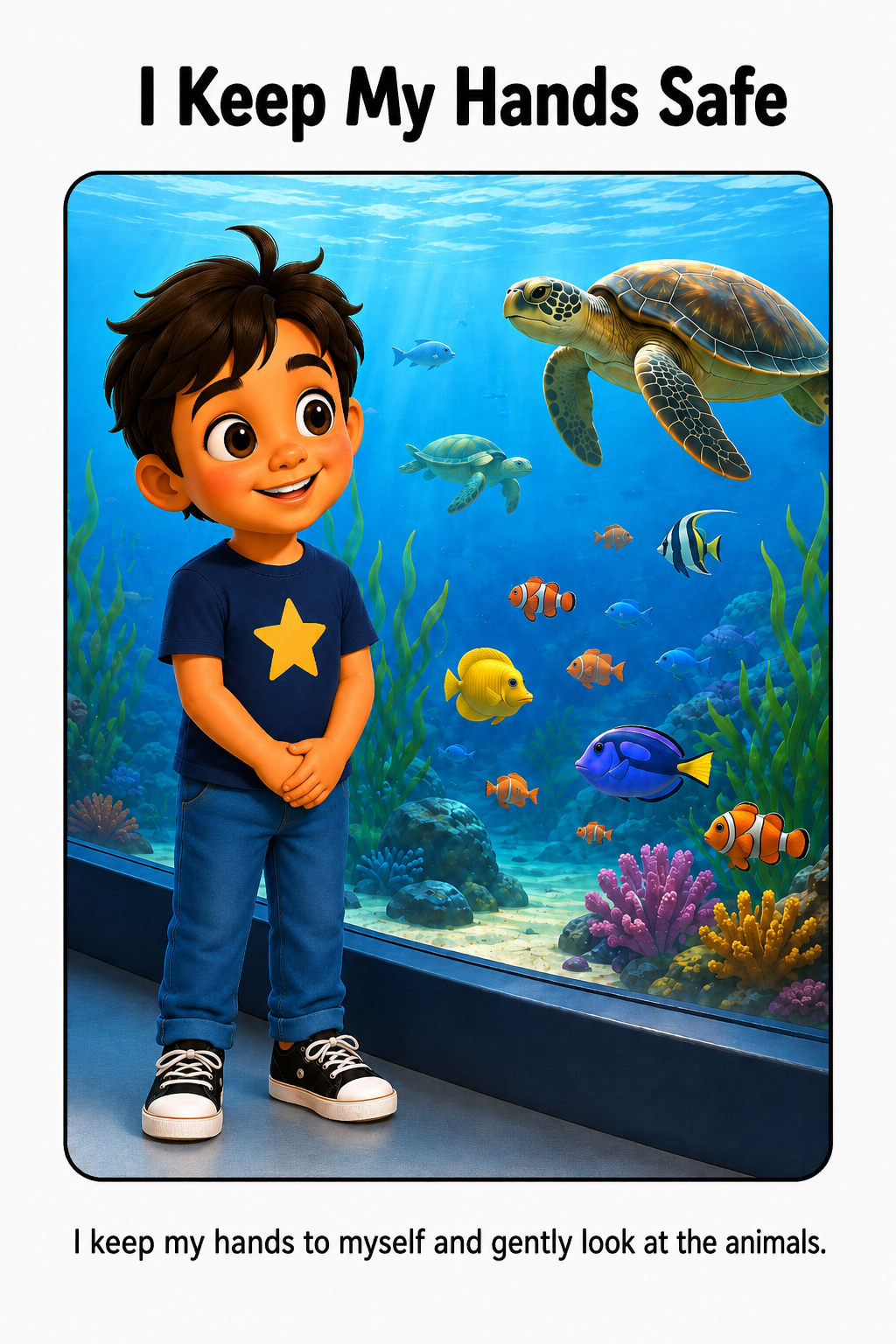Going to the Aquarium Social Story for Autism | Speech Fuel