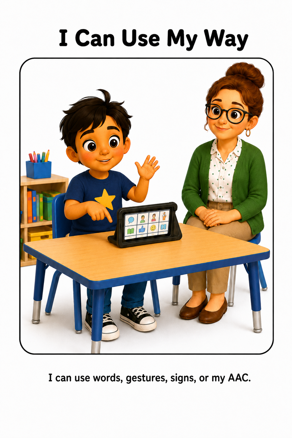 I Can Ask for More Time to Communicate Social Story for Autism | Speech Fuel
