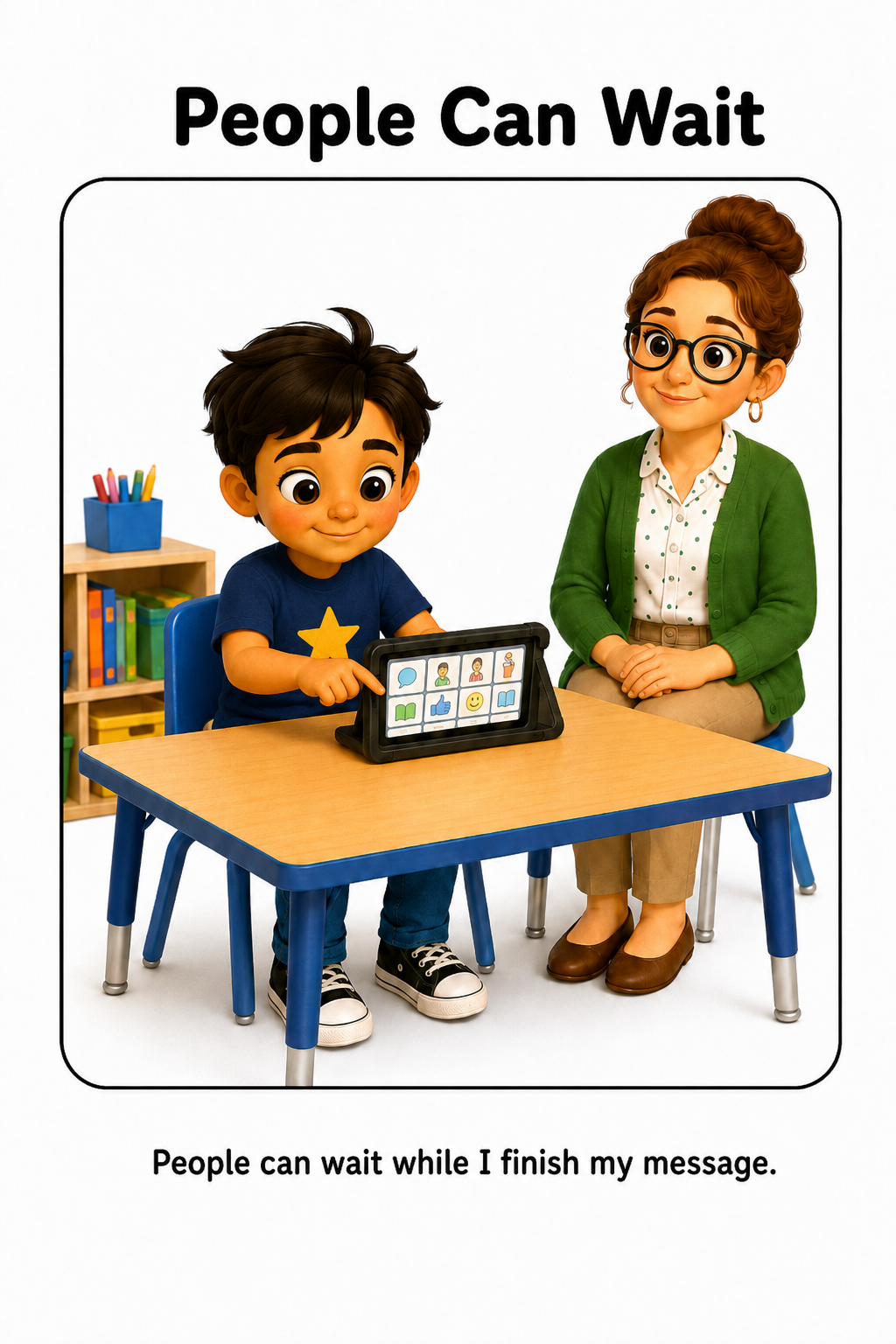 I Can Ask for More Time to Communicate Social Story for Autism | Speech Fuel