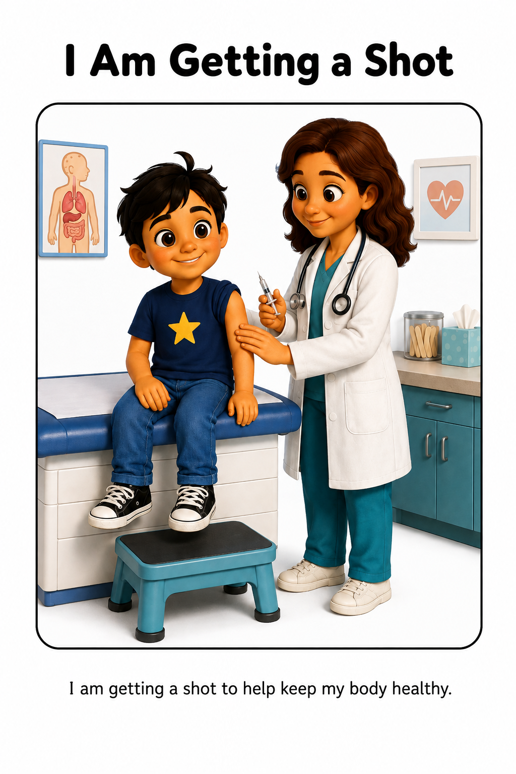 Getting a Shot Social Story for Autism | Speech Fuel