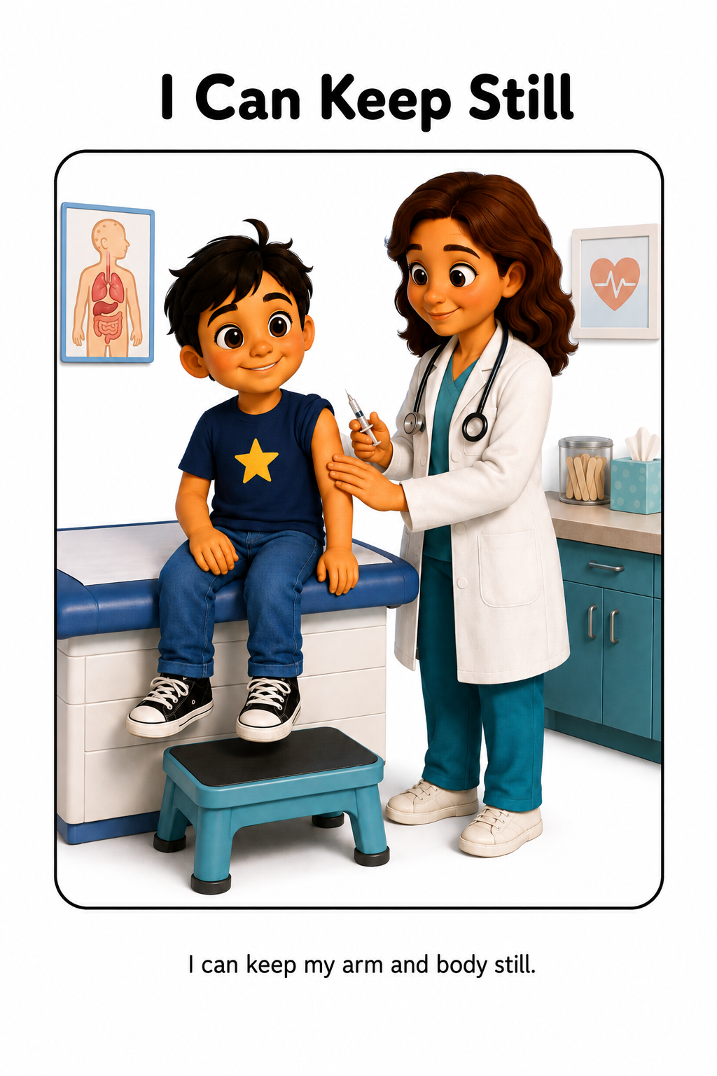 Getting a Shot Social Story for Autism | Speech Fuel