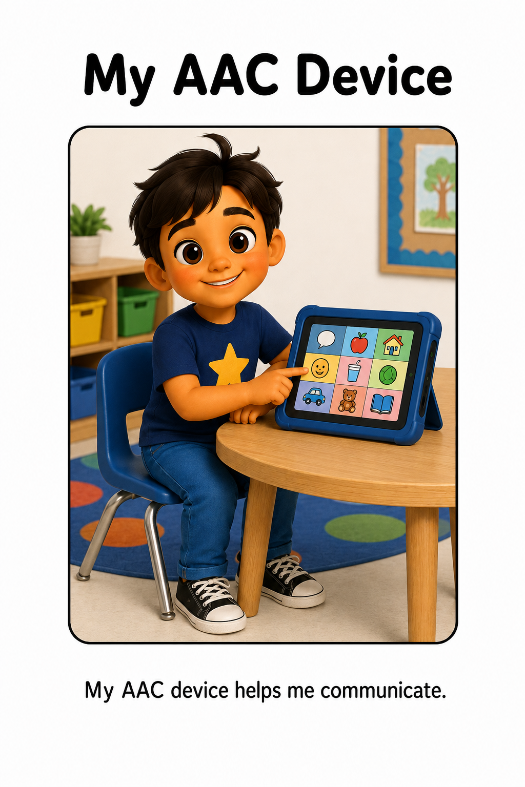 When My AAC Device Needs to Charge Social Story for Autism