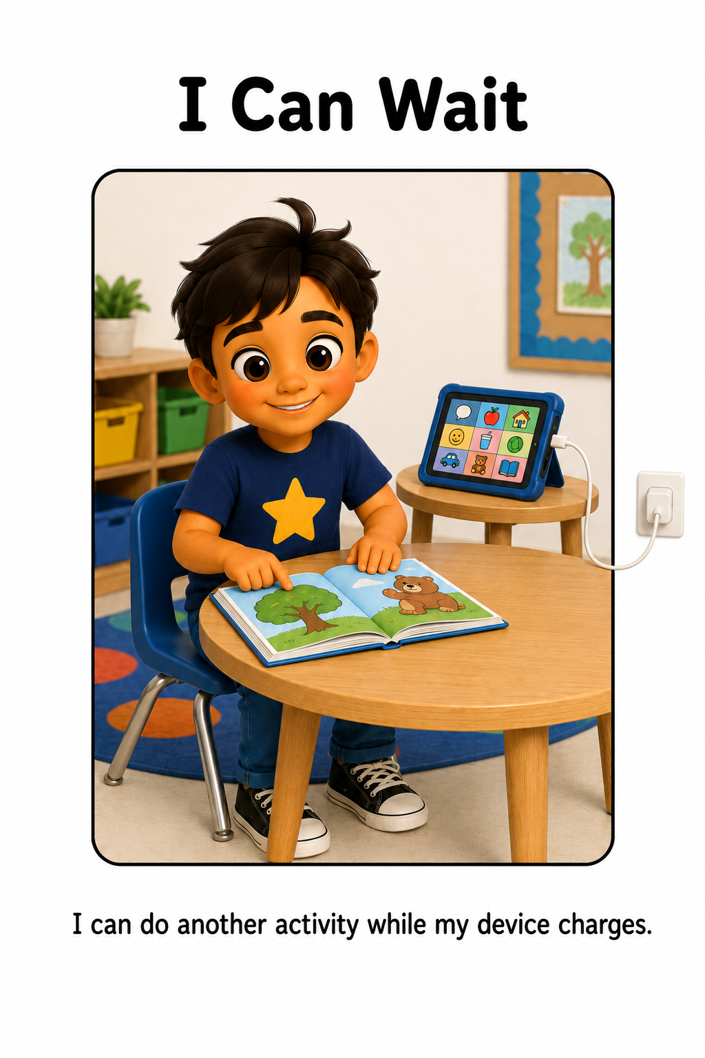 When My AAC Device Needs to Charge Social Story for Autism