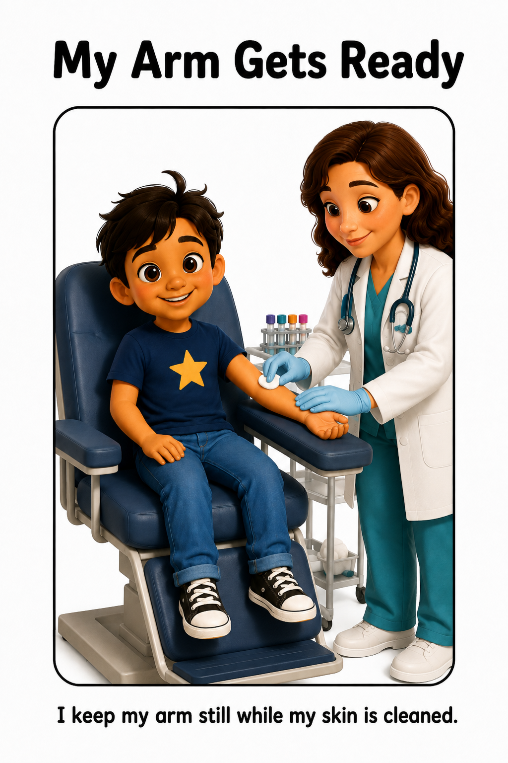 Getting My Blood Drawn Social Story