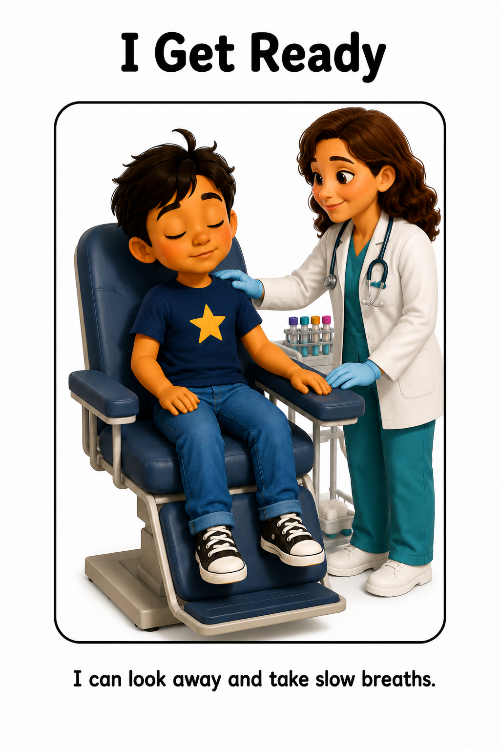 Getting My Blood Drawn Social Story
