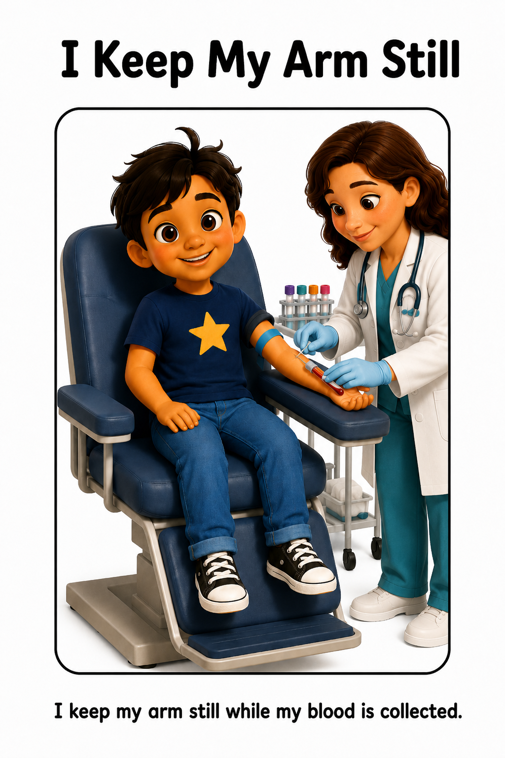 Getting My Blood Drawn Social Story