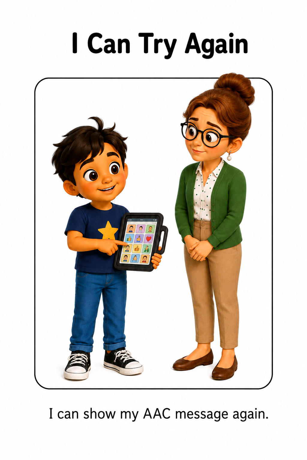 When Someone Does Not Understand My AAC Social Story