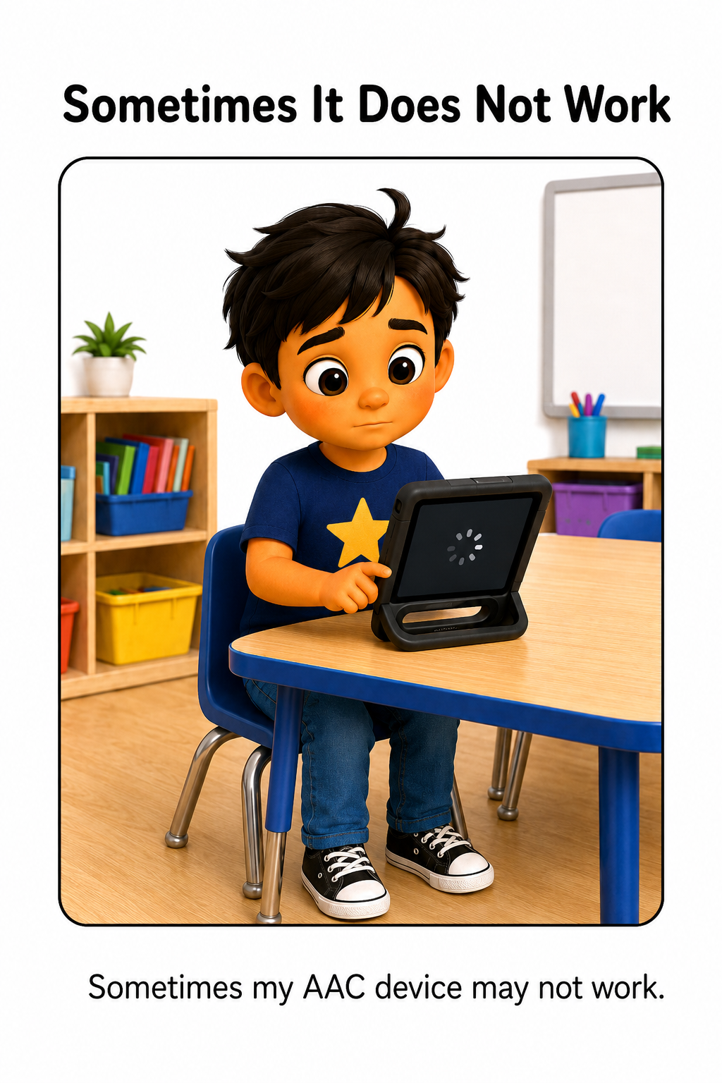 When My AAC Device Is Not Working Social Story