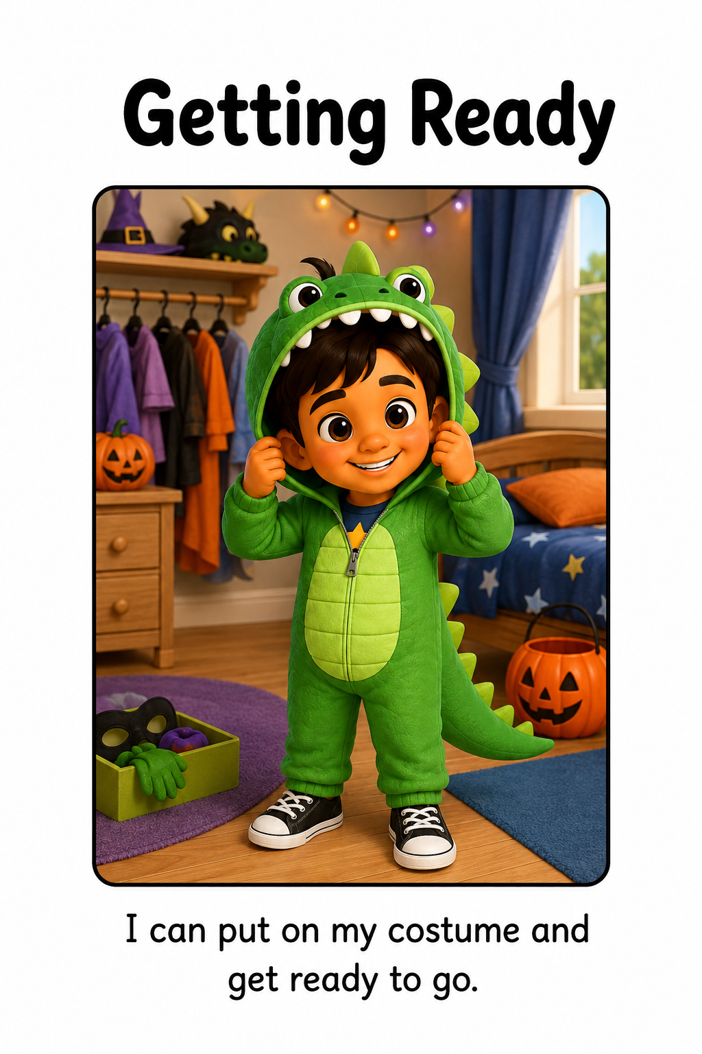 Going to a Halloween Party Social Story