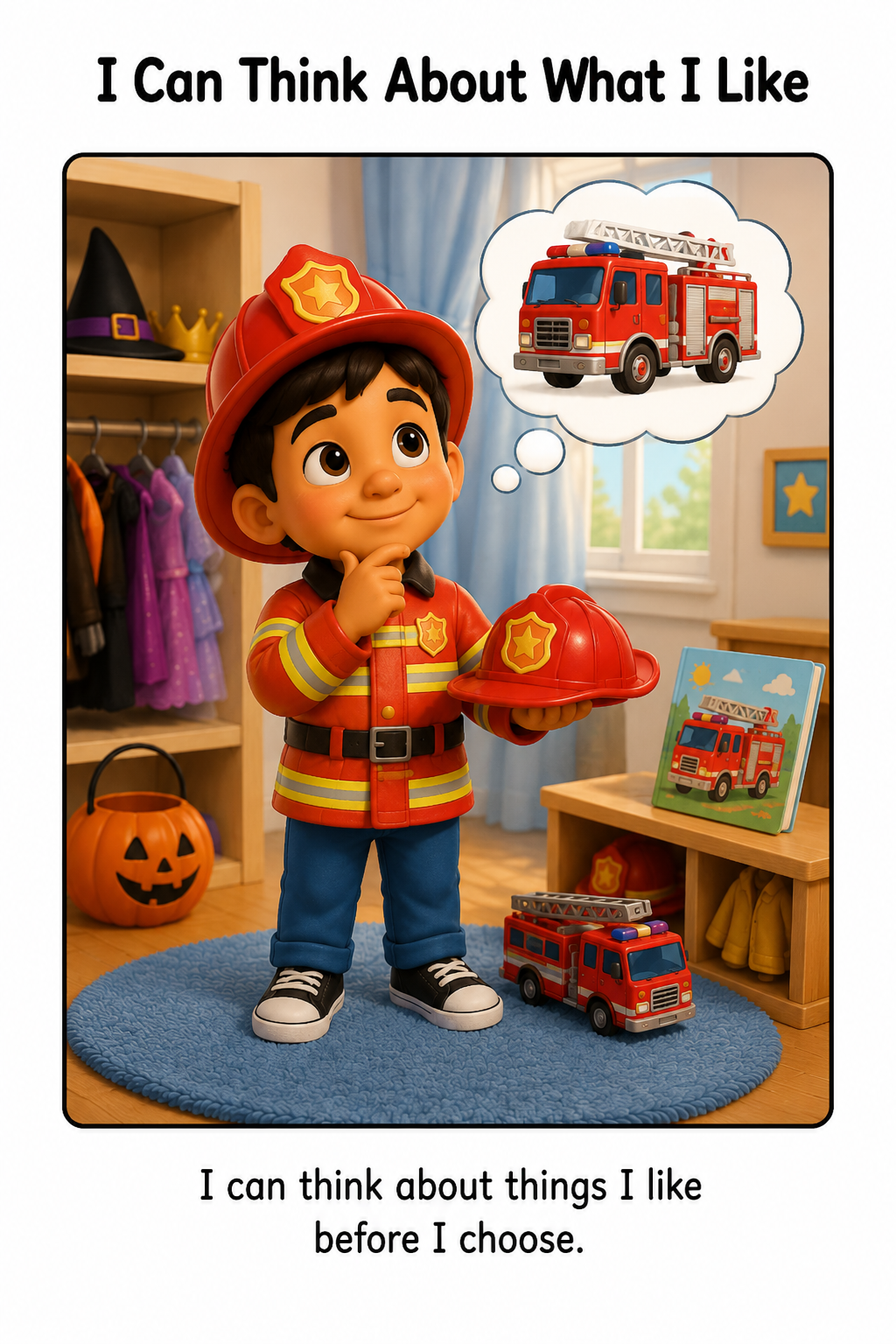 Choosing a Halloween Costume Social Story