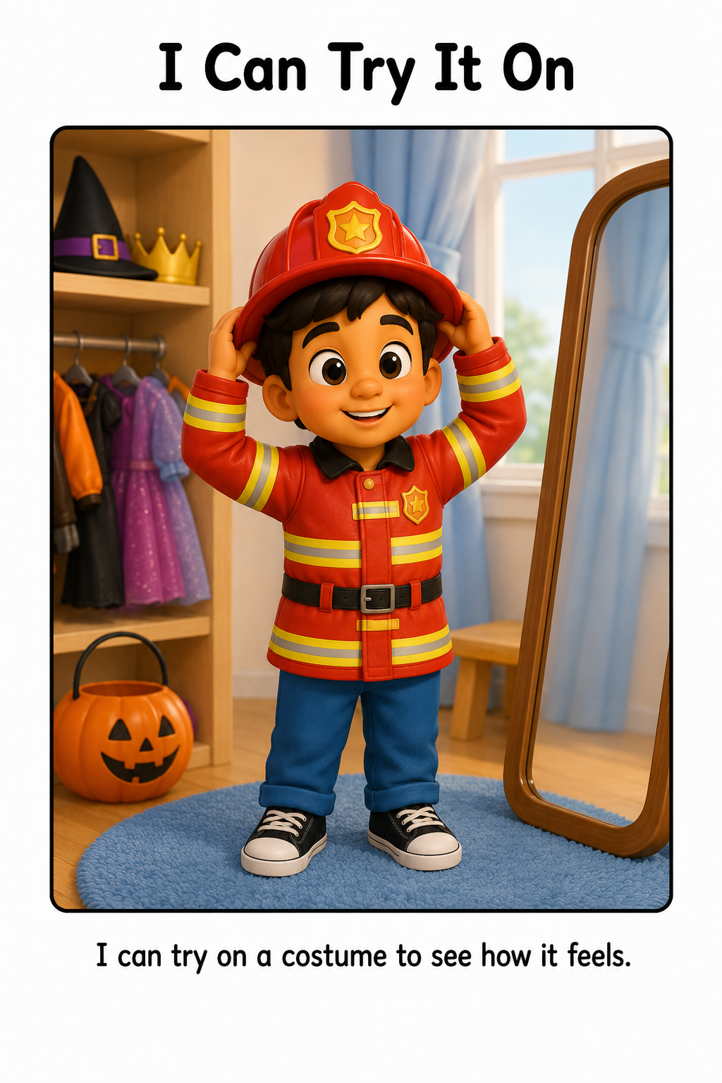 Choosing a Halloween Costume Social Story
