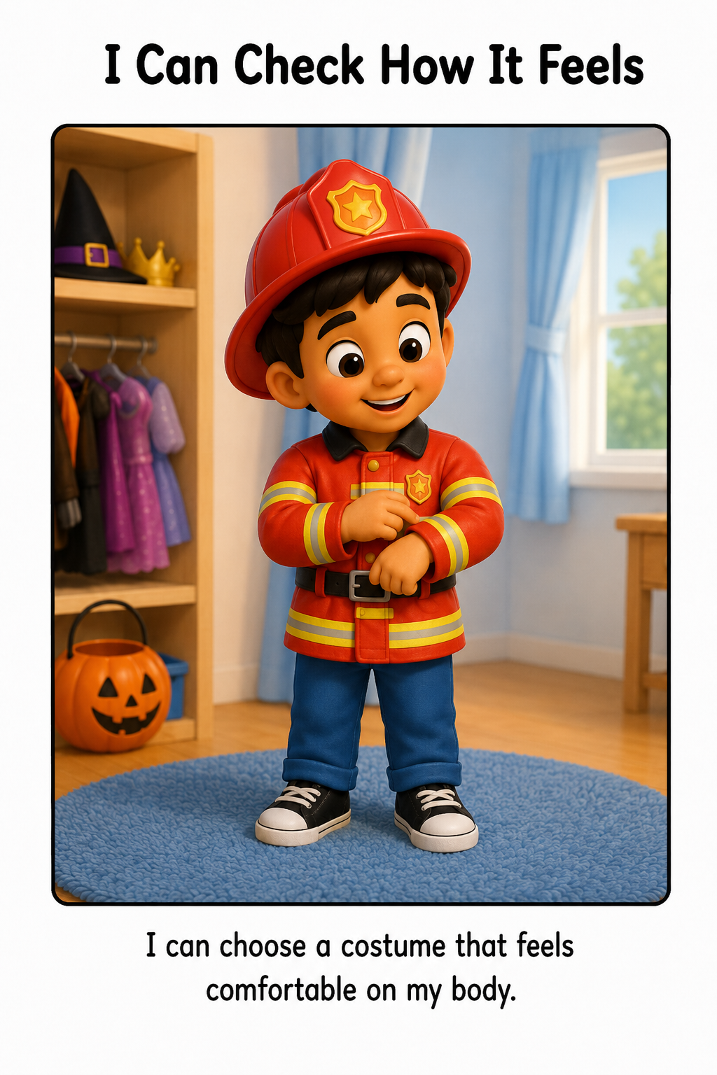 Choosing a Halloween Costume Social Story