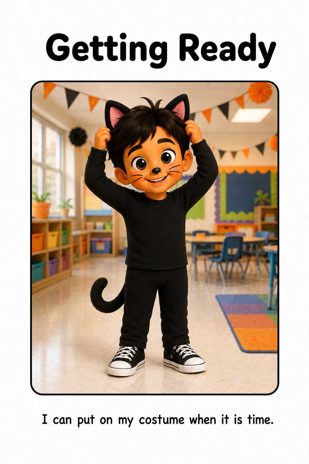 School Halloween Parade Social Story