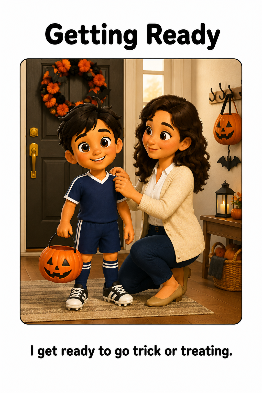 Going Trick or Treating Social Story