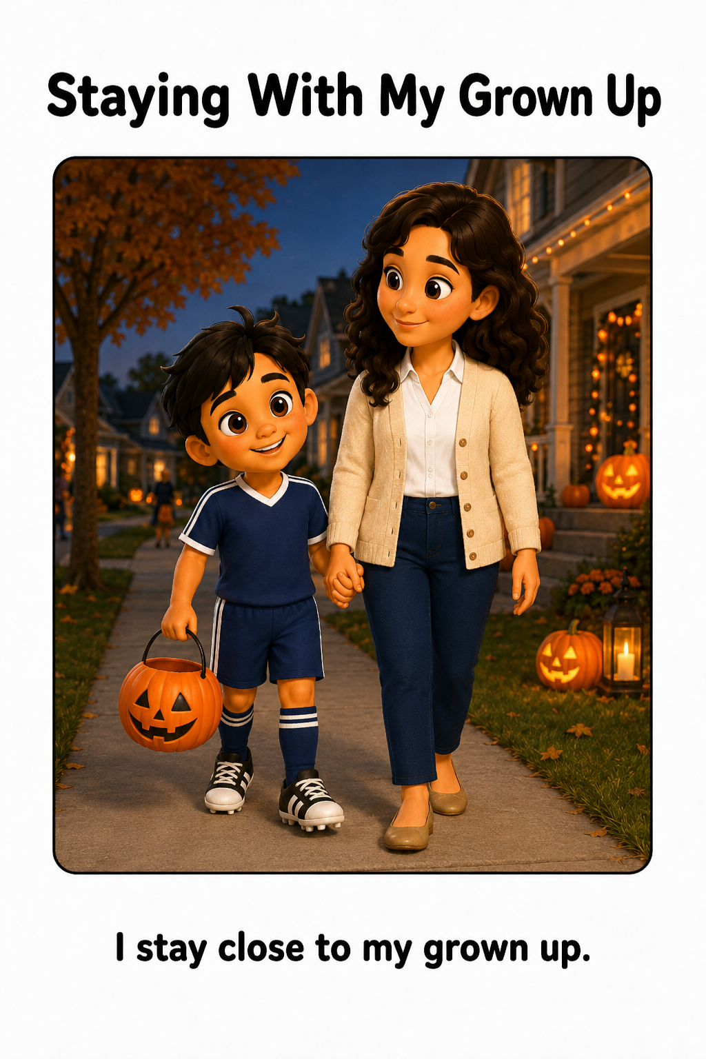 Going Trick or Treating Social Story