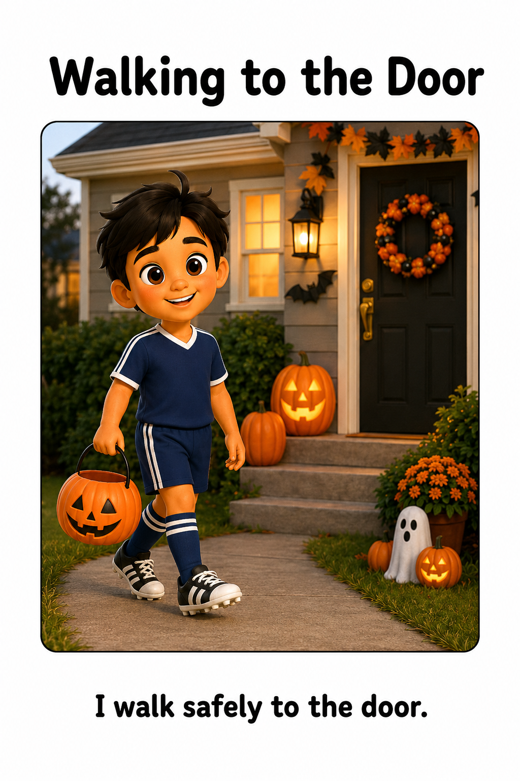 Going Trick or Treating Social Story