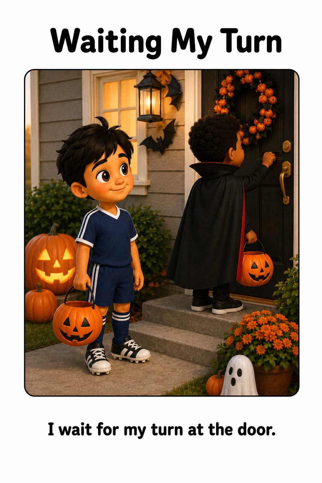 Going Trick or Treating Social Story