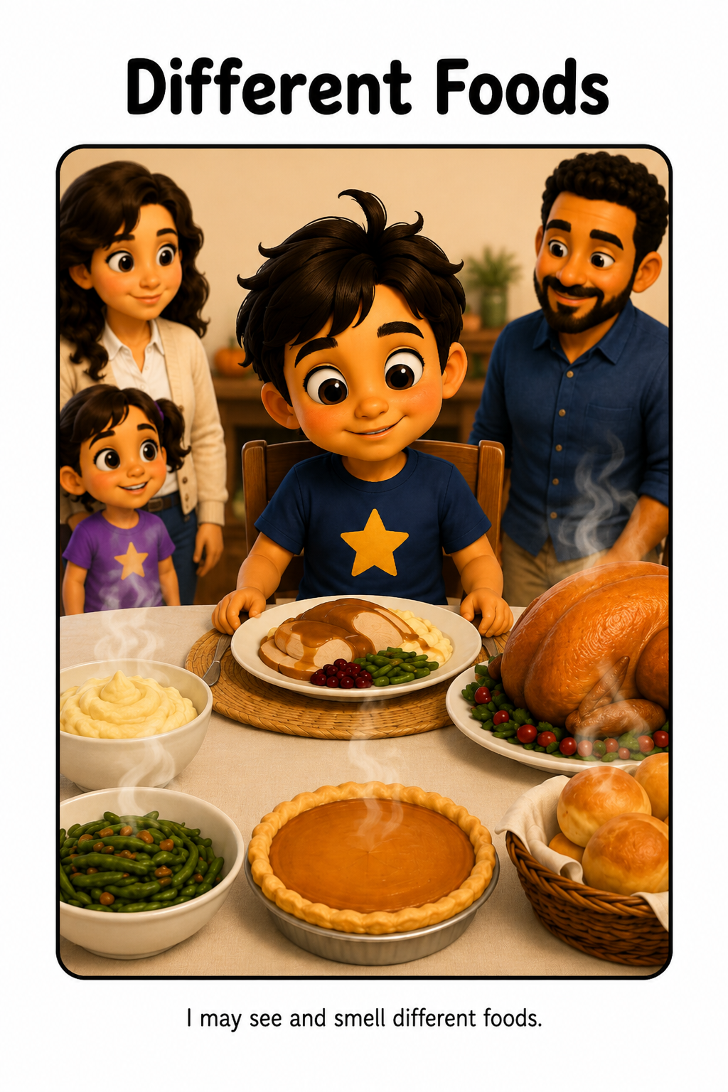 Thanksgiving Dinner Social Story
