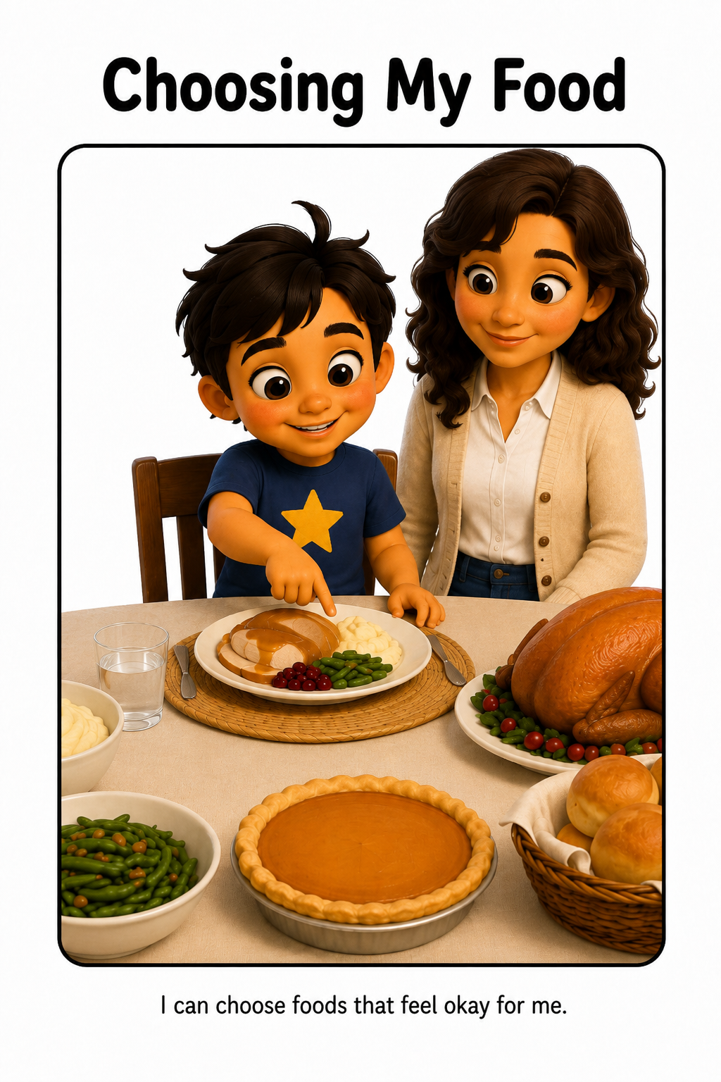 Thanksgiving Dinner Social Story