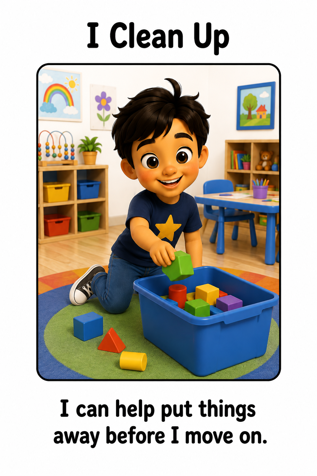 Changing Activities at Daycare Social Story