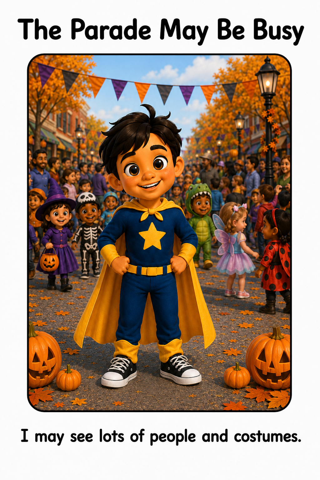 Halloween Parade Social Story