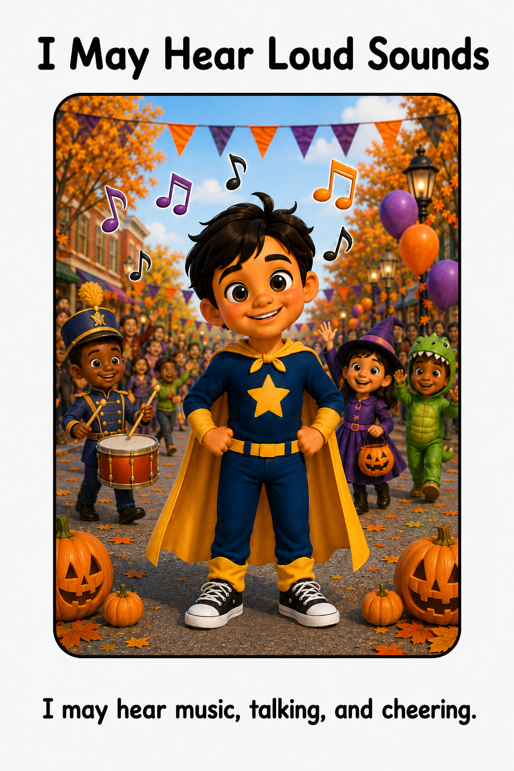 Halloween Parade Social Story