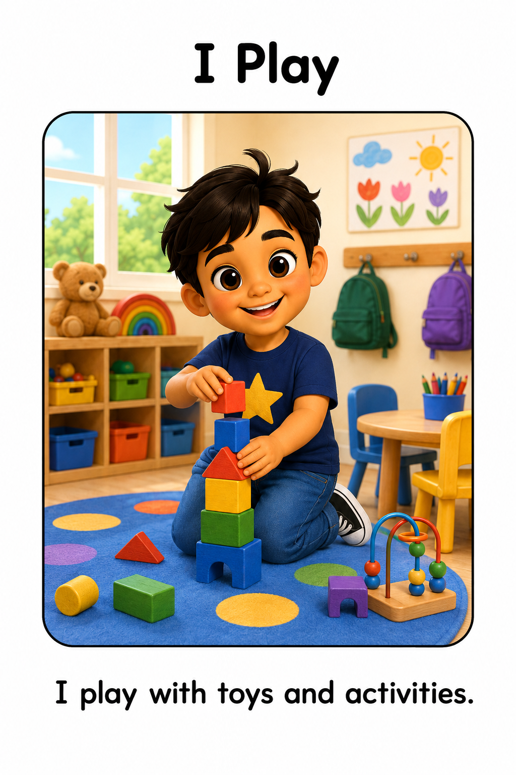 Following My Daycare Routine Social Story