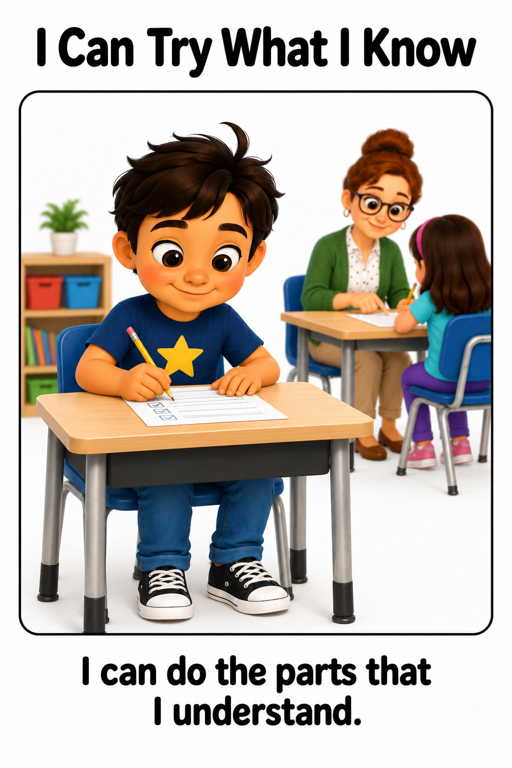 My Teacher Is Busy Social Story for Autism