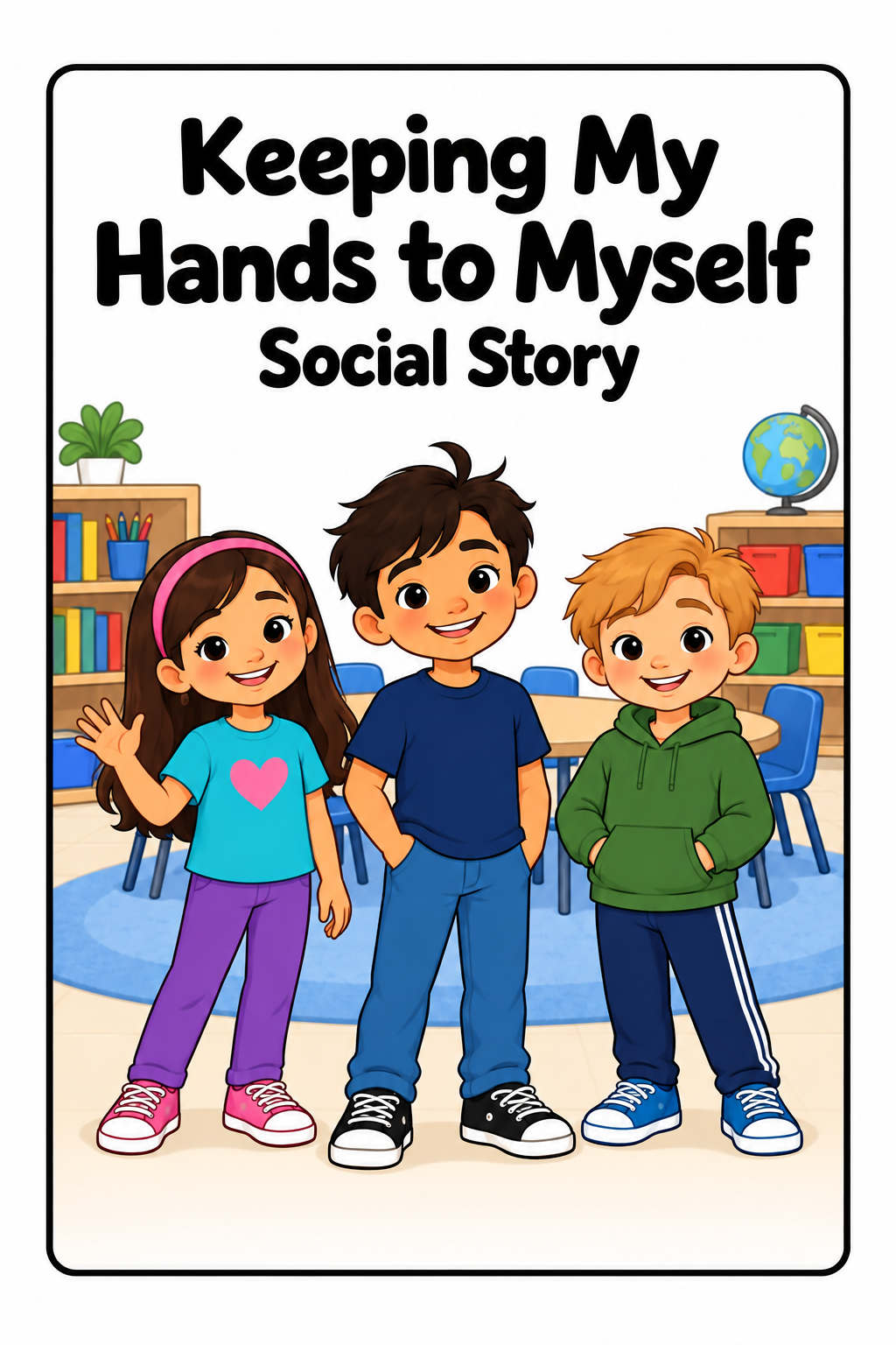 Keeping My Hands to Myself Social Story