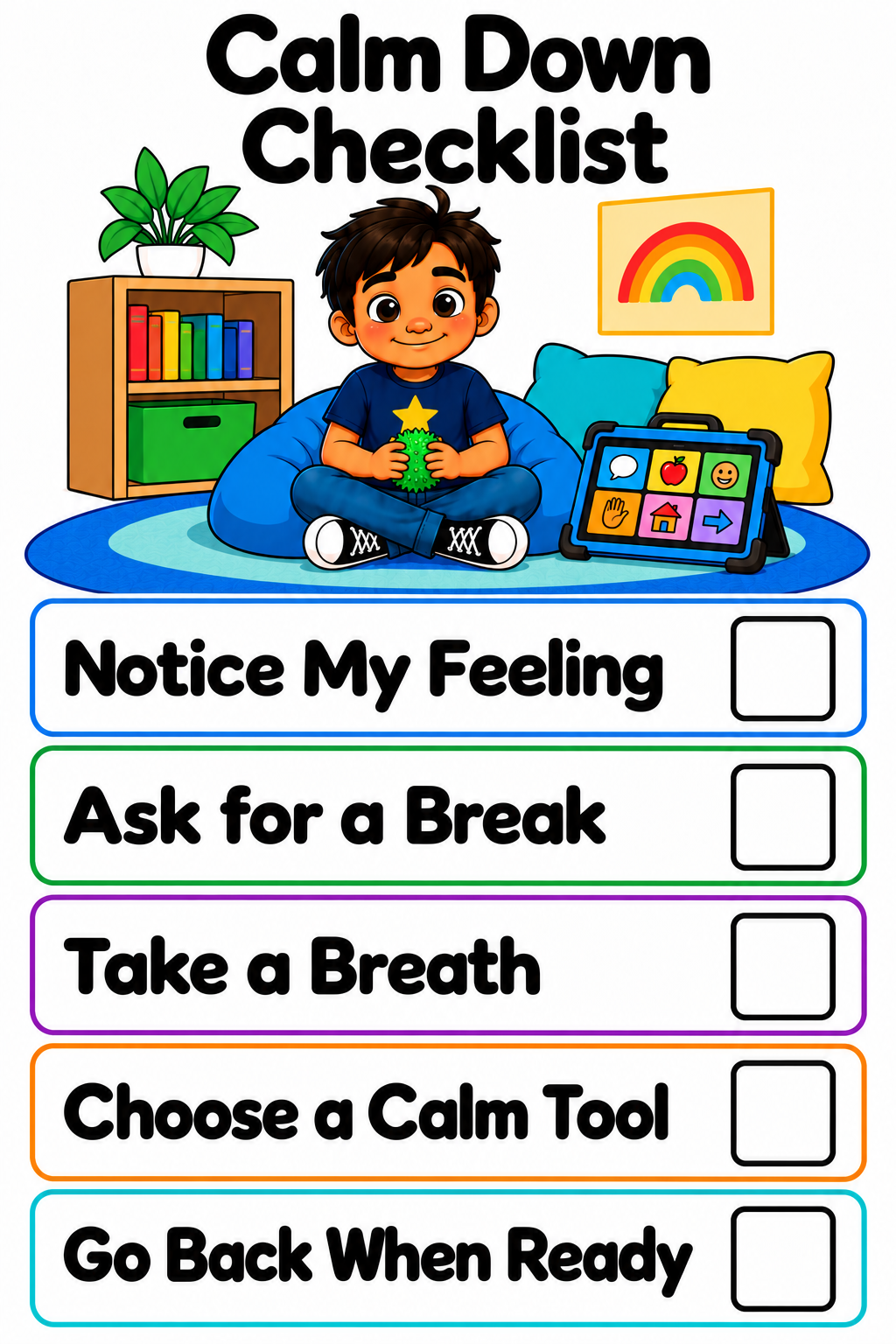 School Routine Checklists Bundle | 10 Printable Visual Supports