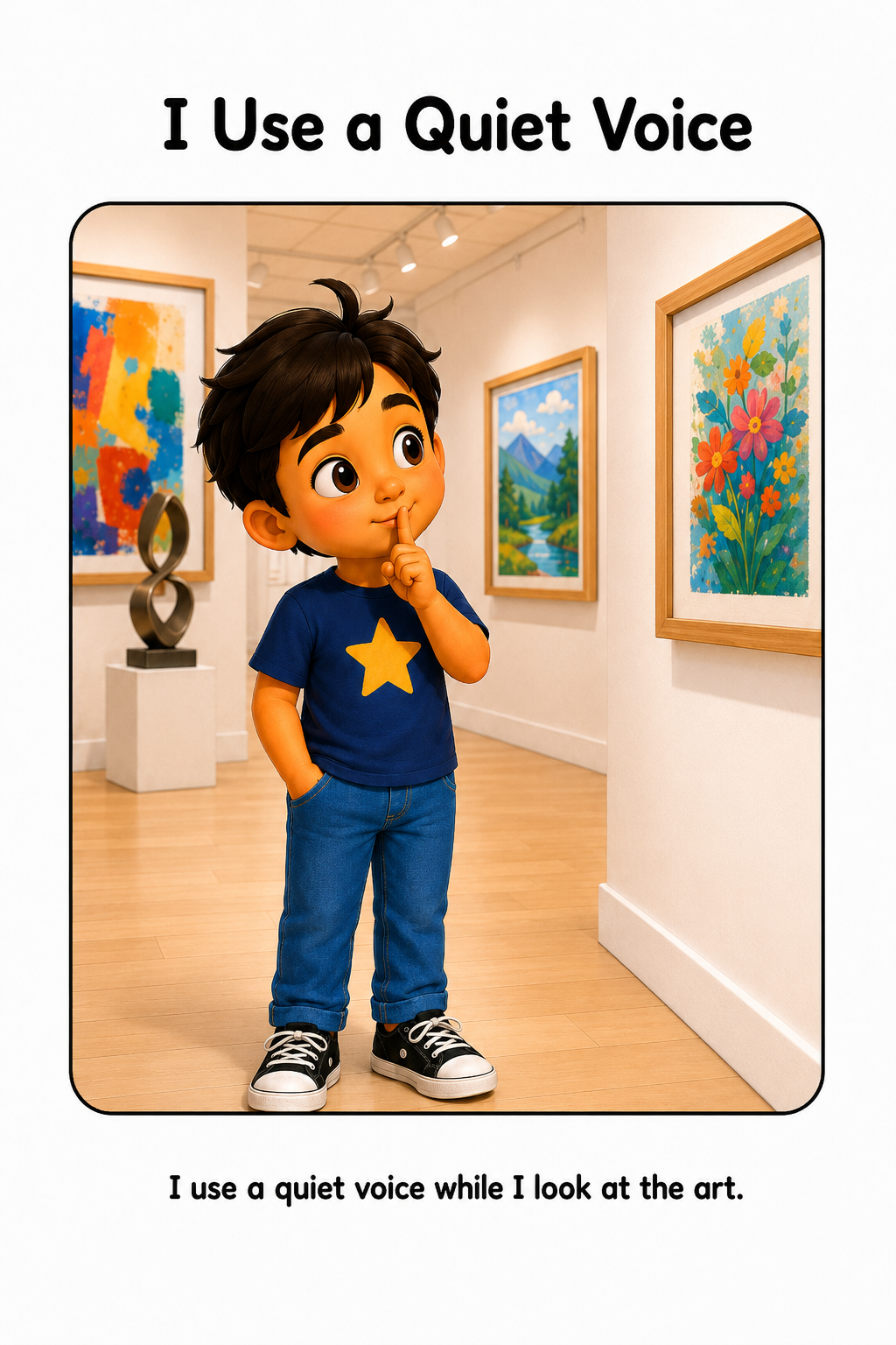 Going to the Art Museum Social Story