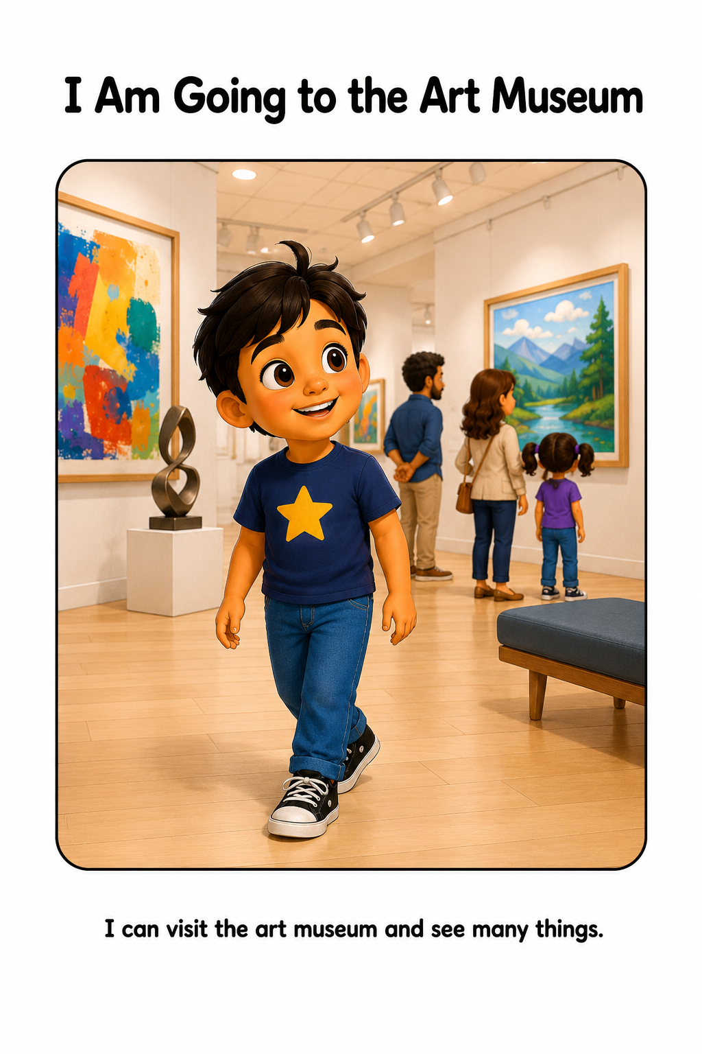 Going to the Art Museum Social Story