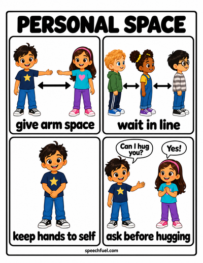 10 Printable Visual Support Posters