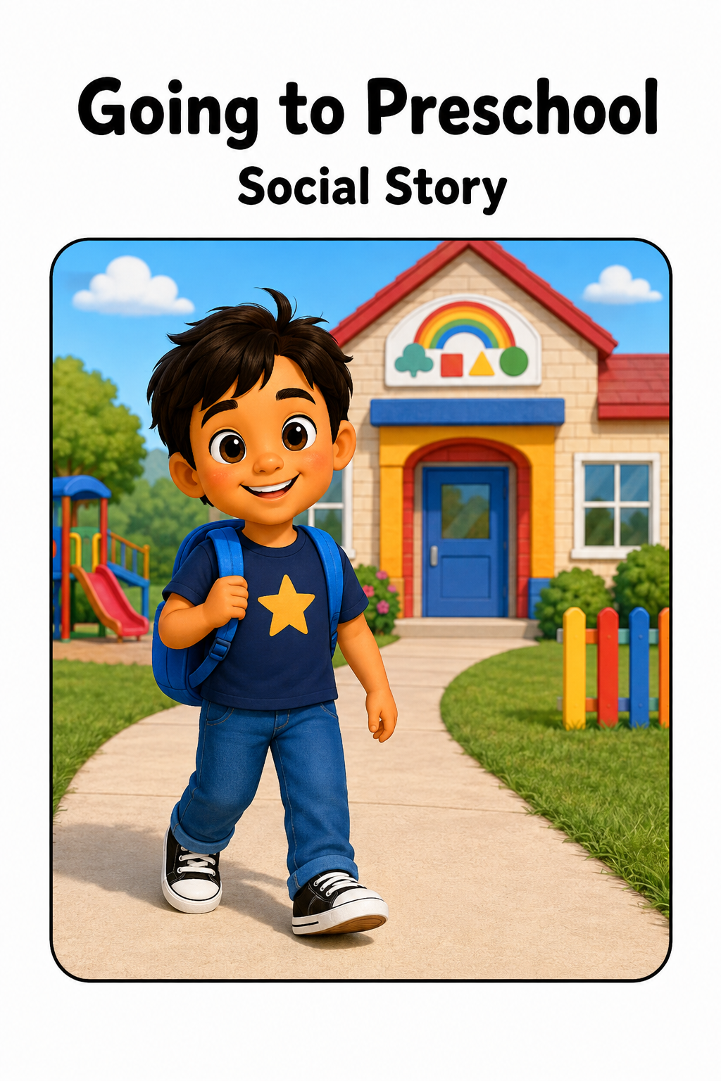 Going to Preschool Social Story