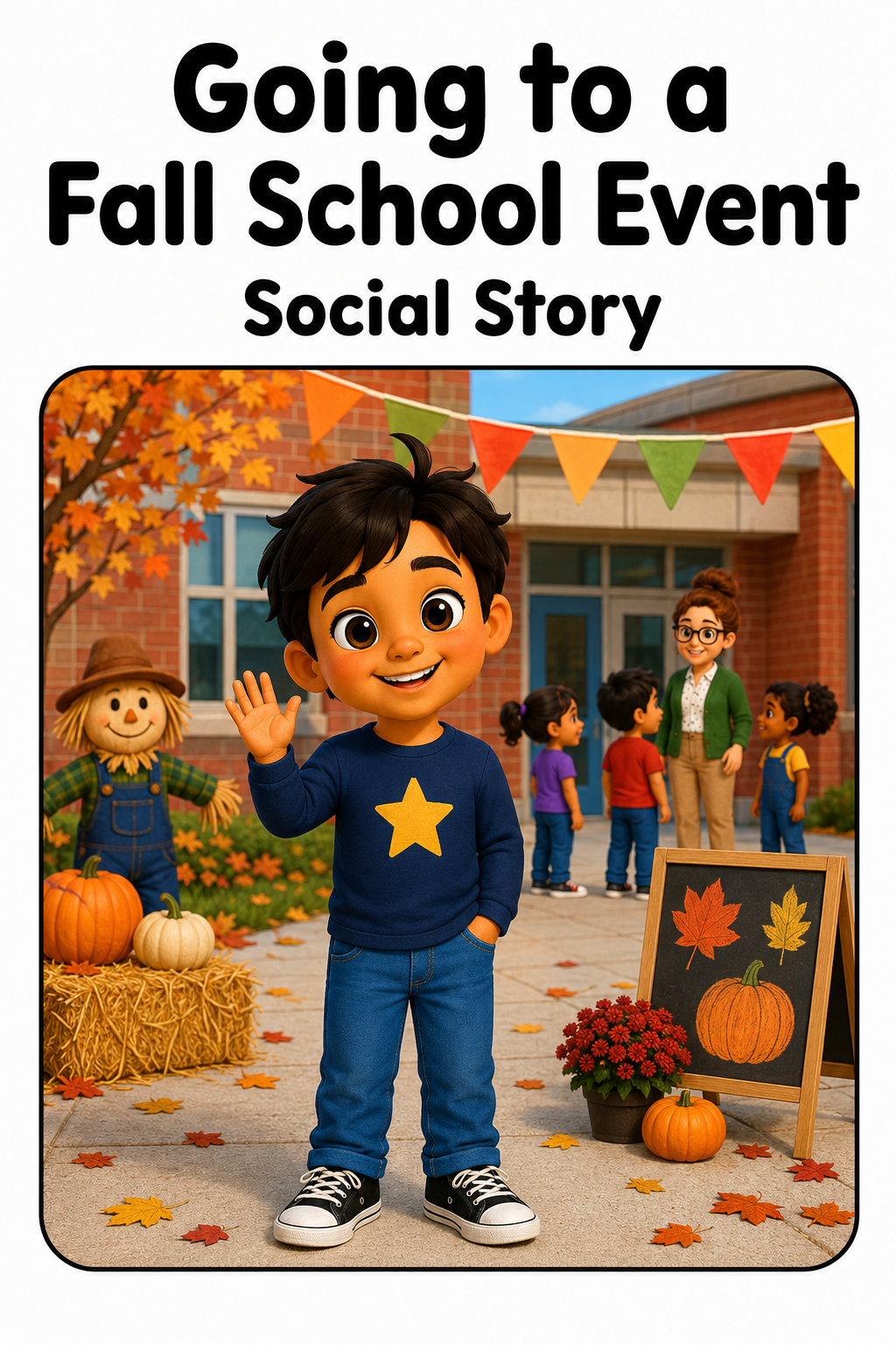 Going to a Fall School Event Social Story