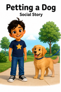 Petting a Dog Social Story for Autism | Speech Fuel