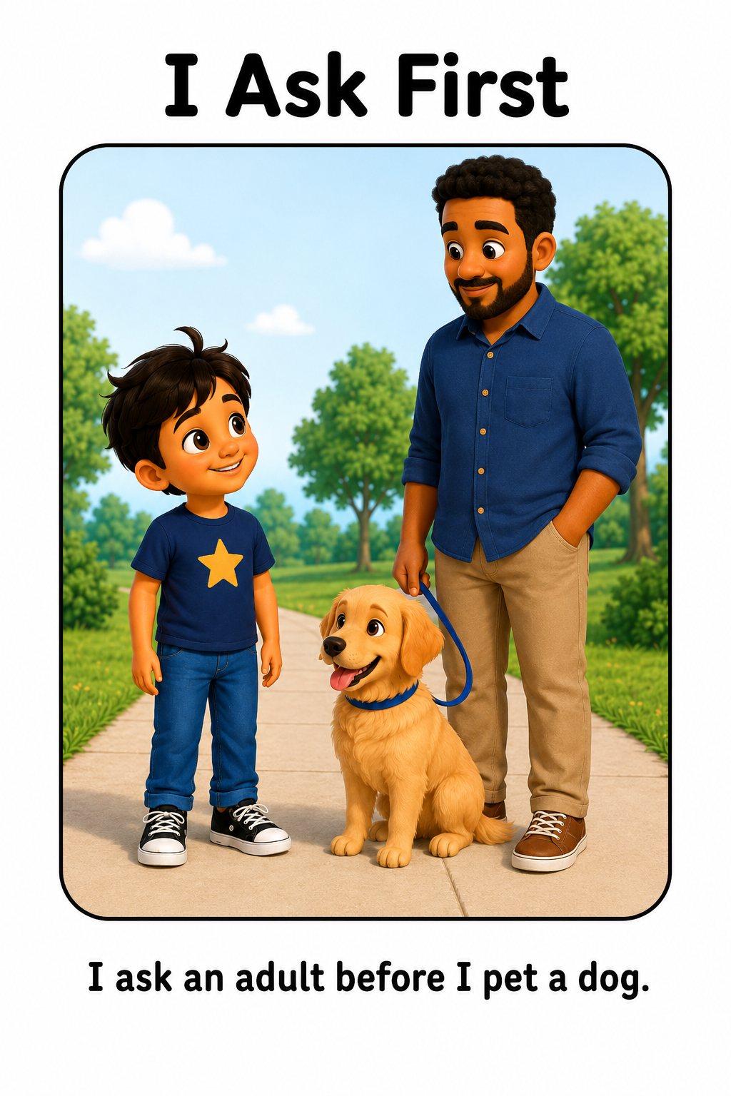 Petting a Dog Social Story for Autism | Speech Fuel