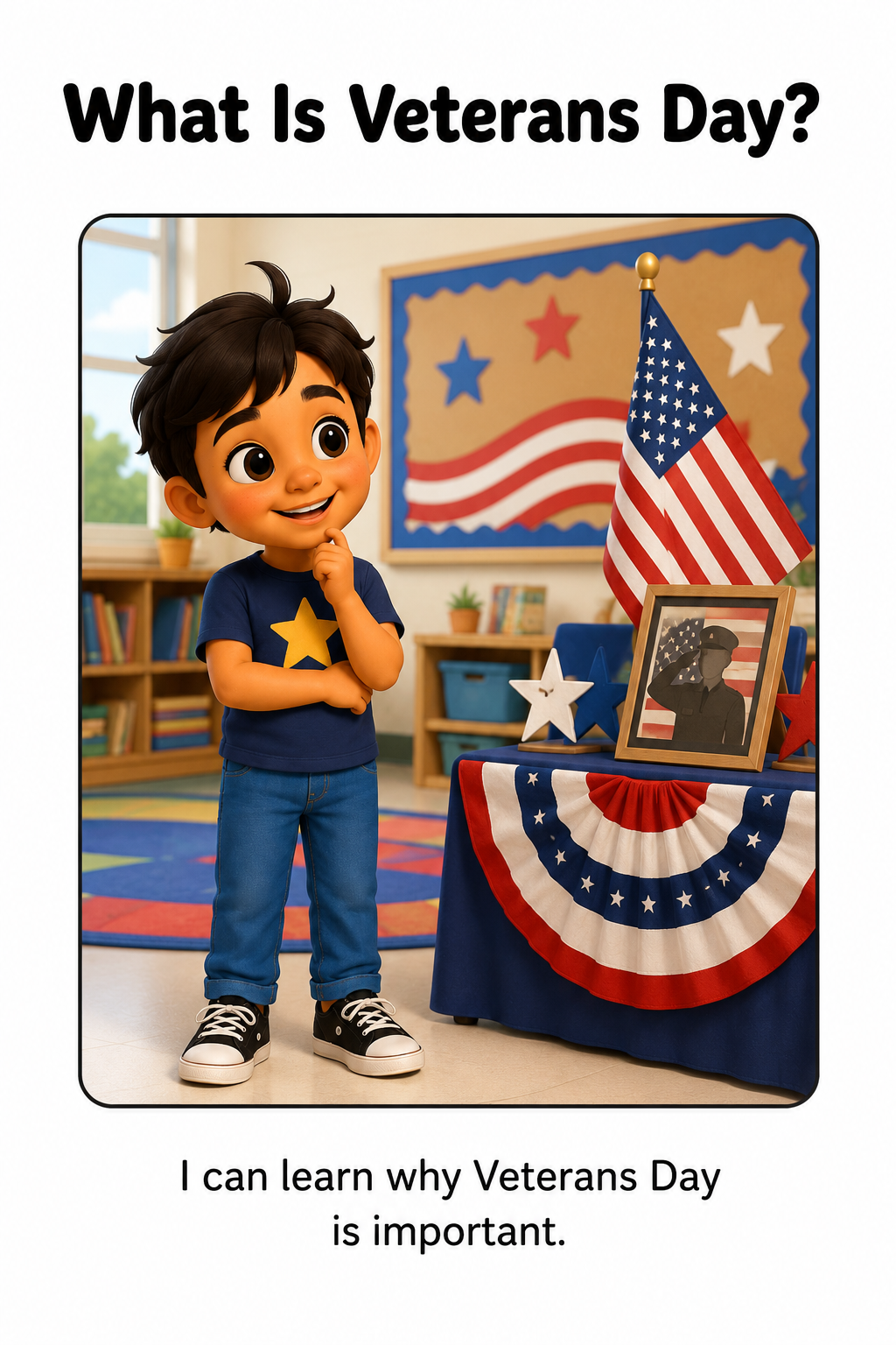 What Is Veterans Day Social Story