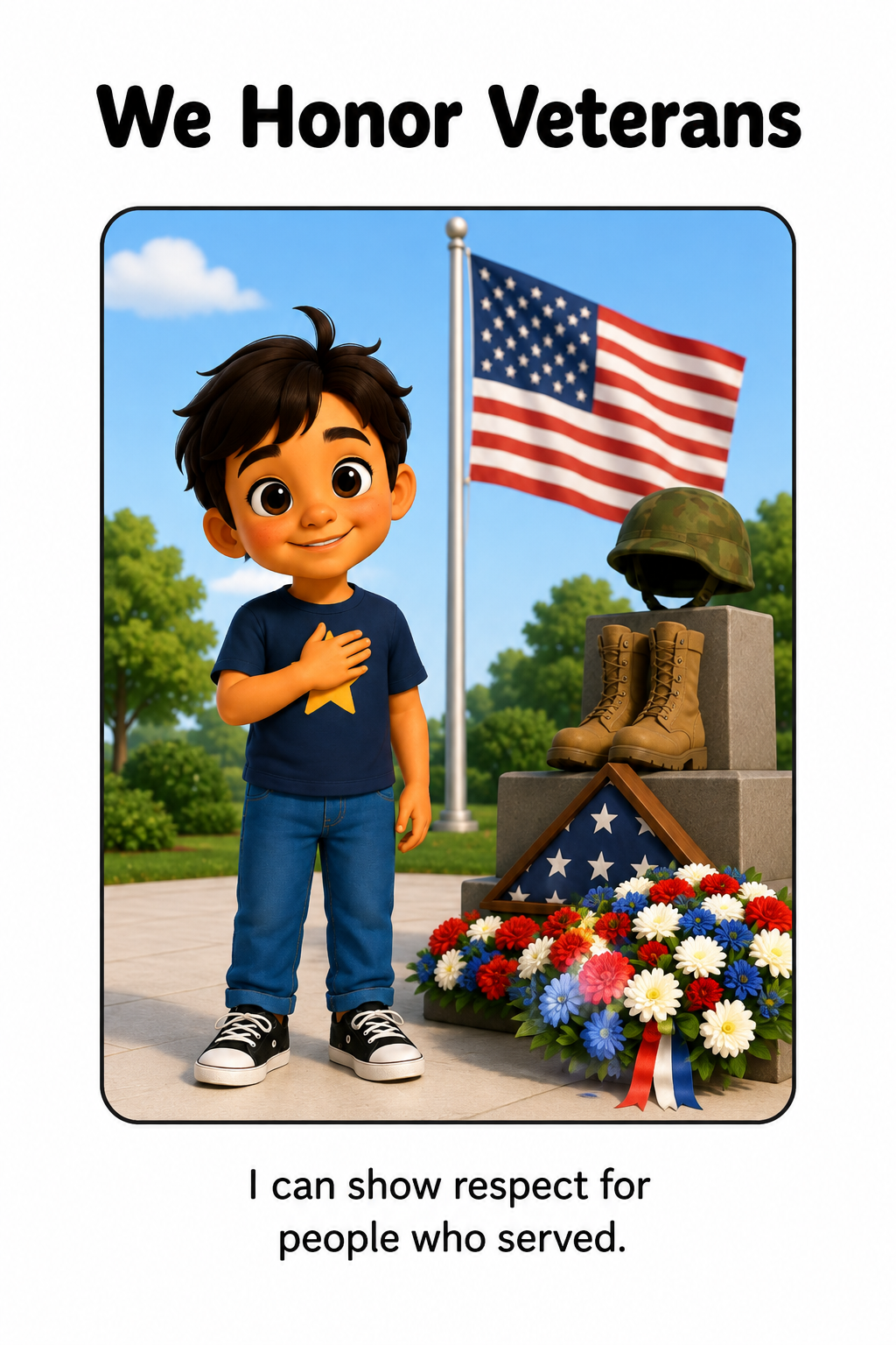 What Is Veterans Day Social Story