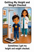 Getting My Height and Weight Checked Social Story