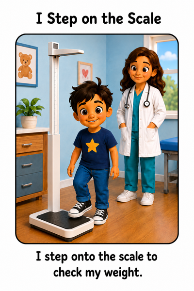 Getting My Height and Weight Checked Social Story