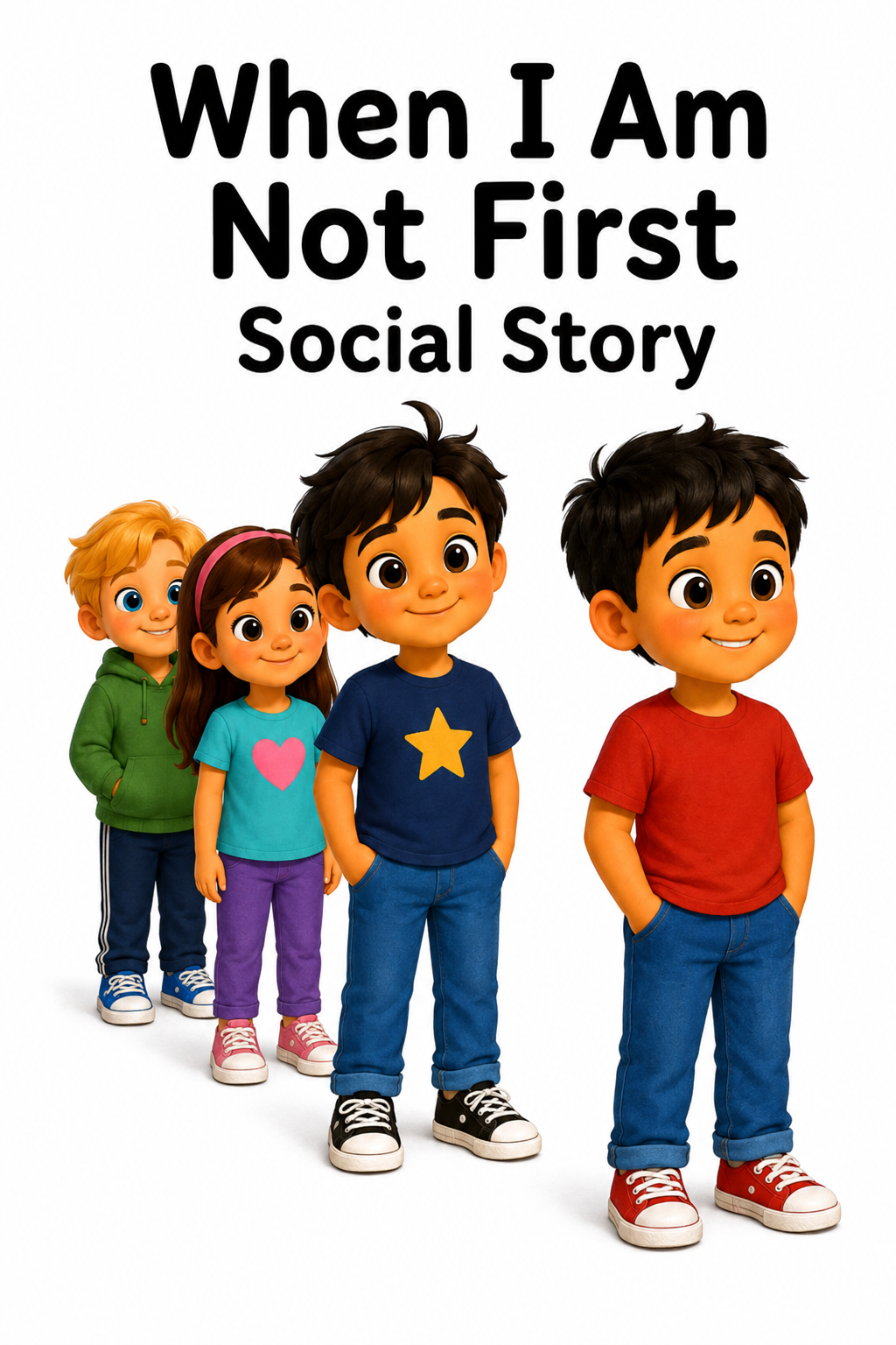 When I Am Not First Social Story
