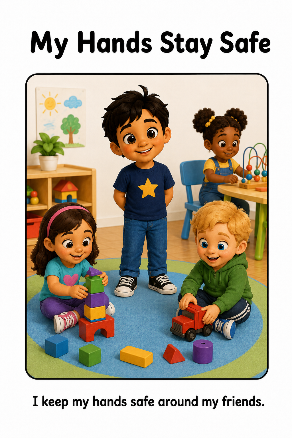 Using Gentle Hands at Daycare Social Story