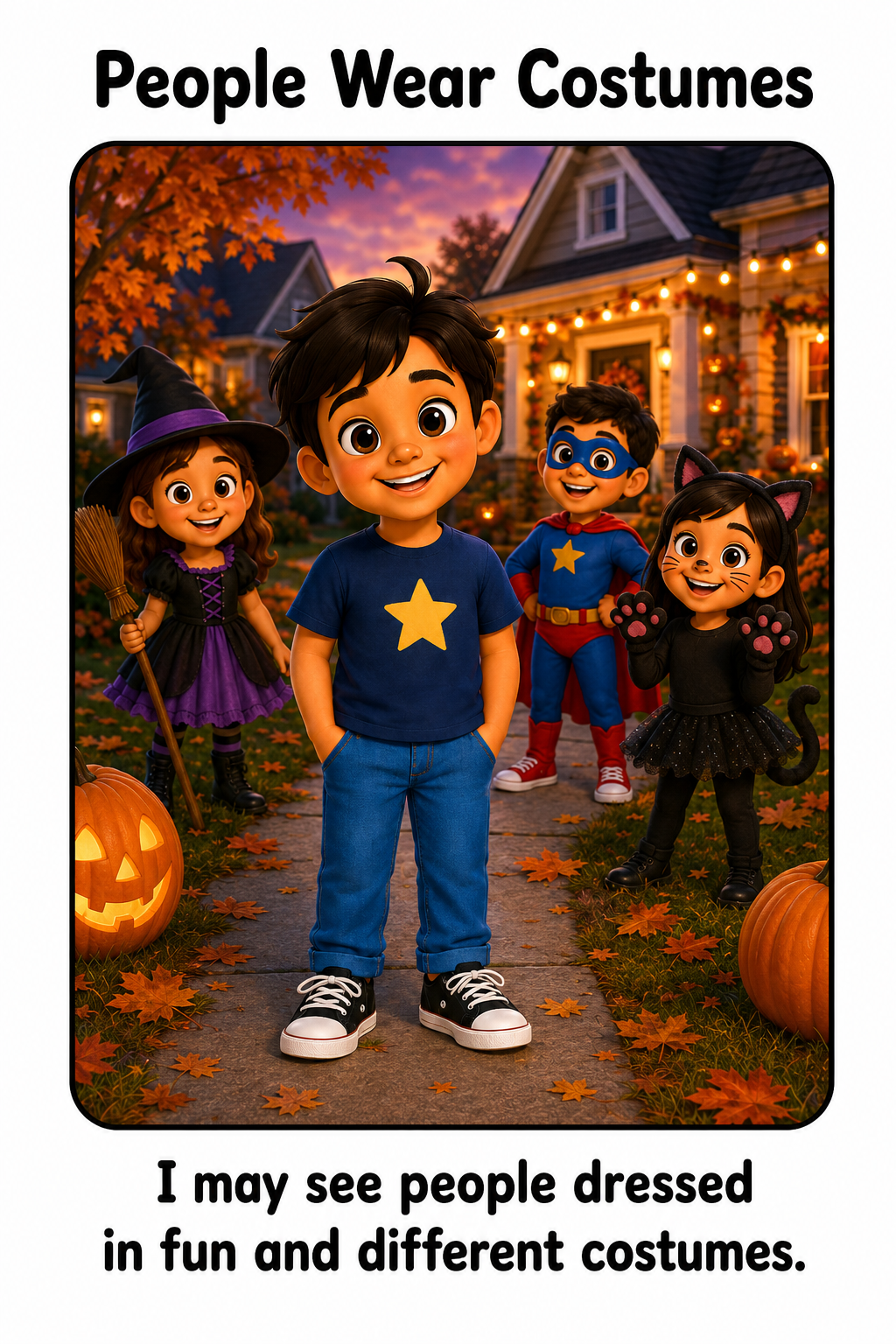 What Is Halloween Social Story