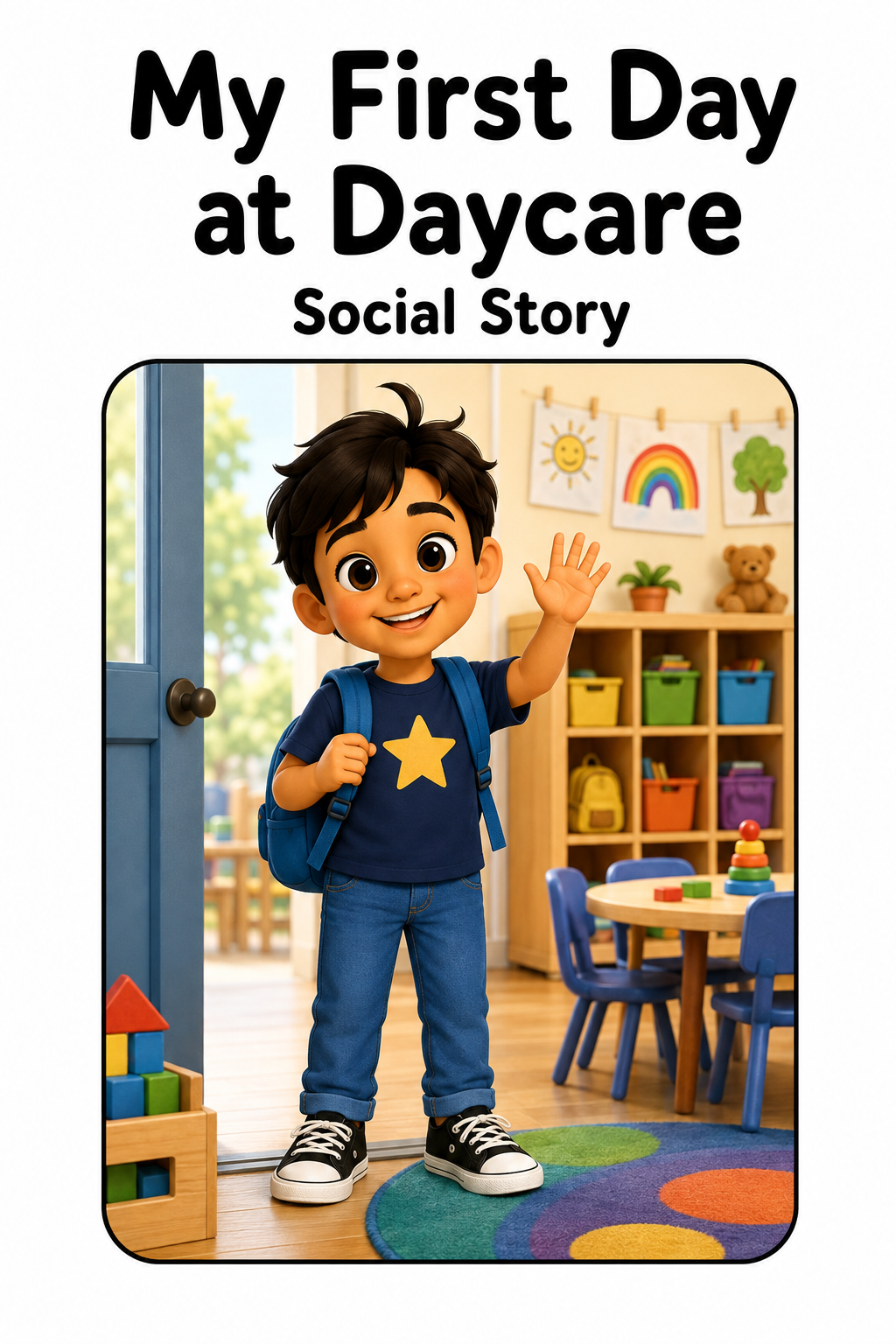 My First Day at Daycare Social Story